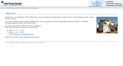 Desktop Screenshot of bauer-wohngewerbebau.de